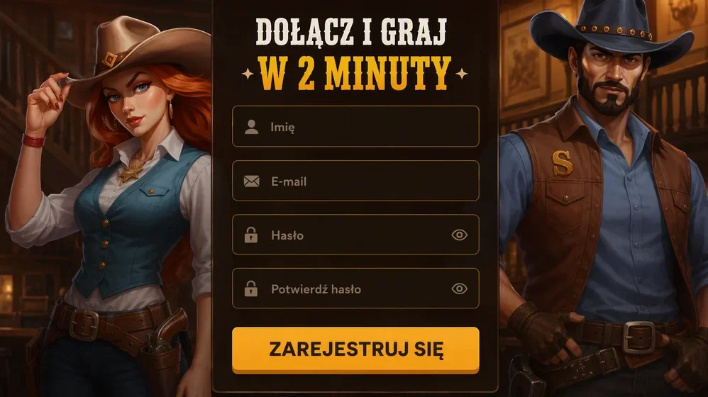 formularz rejestracyjny z polami danych